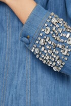 Cora Crystal-Embellished Jacket